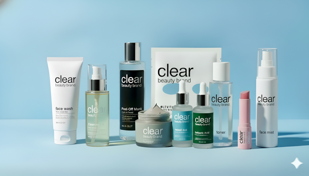 Daily Essentials Combo - Clear beauty simply you skincare brand